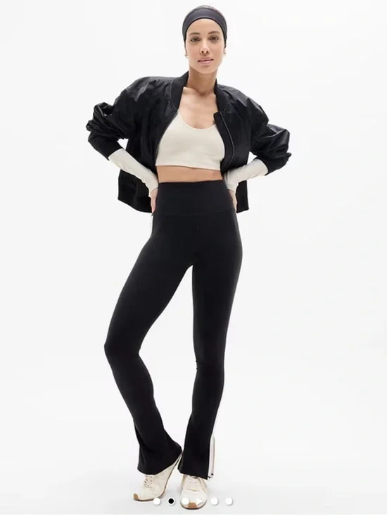 Athleta Long-Sleeve Scoop Crop Top - Picture 5 of 5